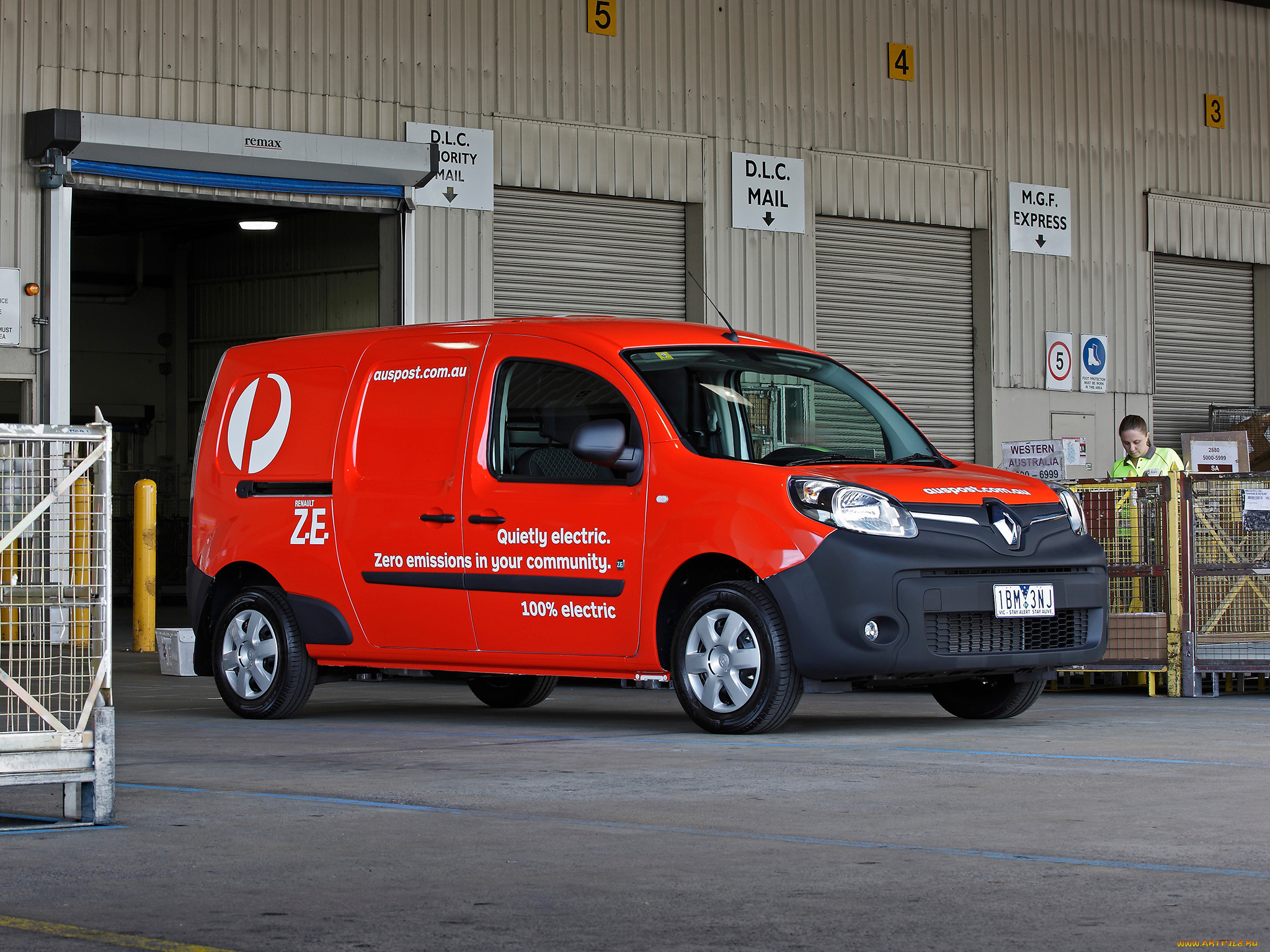 , renault, au, post, z-e, maxi, kangoo, , 2014